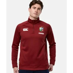 Adults British And Irish Lions Half Zip Fleece-Canterbury Online
