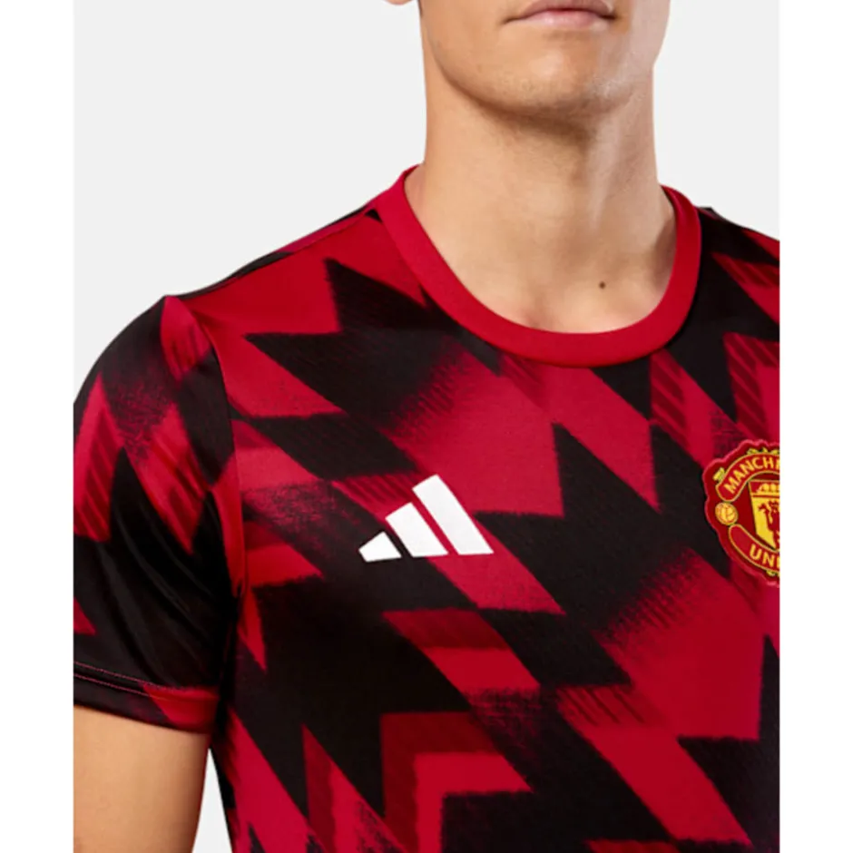 Adults Manchester United Pre Match T-Shirt-adidas Discount
