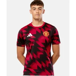 Adults Manchester United Pre Match T-Shirt-adidas Discount