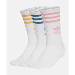 Crew 3 Pack Socks-adidas Originals New