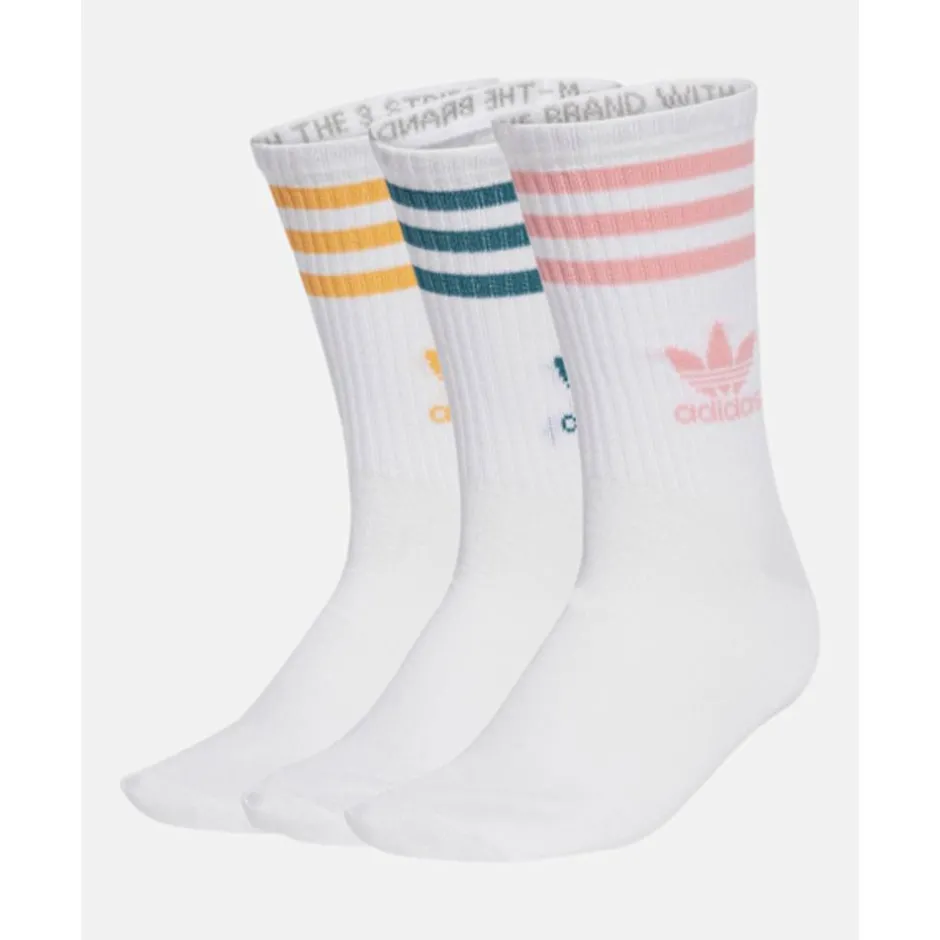 Crew 3 Pack Socks-adidas Originals New
