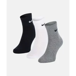 Everyday 3 Pack Ankle Cushion Socks-Nike Outlet
