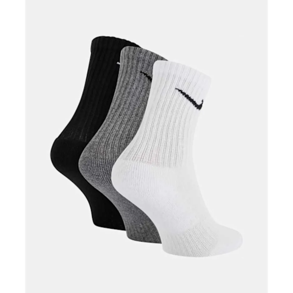 Everyday 3 Pack Dri-FIT Cushion Crew Socks-Nike Fashion