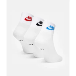 Everyday Essential 3 Pack Ankle Socks-Nike Clearance