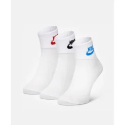 Everyday Essential 3 Pack Ankle Socks-Nike Clearance