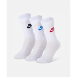 Everyday Essential 3 Pack Crew Socks-Nike Fashion