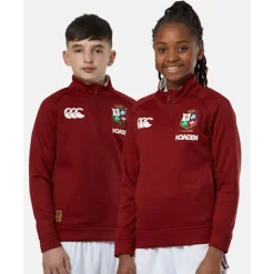 Kids British And Irish Lions Half Zip Fleece-Canterbury Outlet