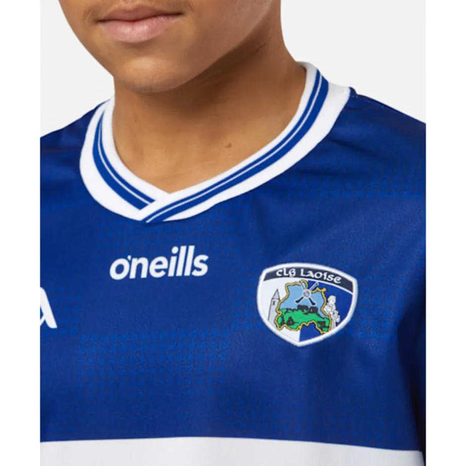 Kids Laois 24/25 Home Jersey-O'Neills Outlet