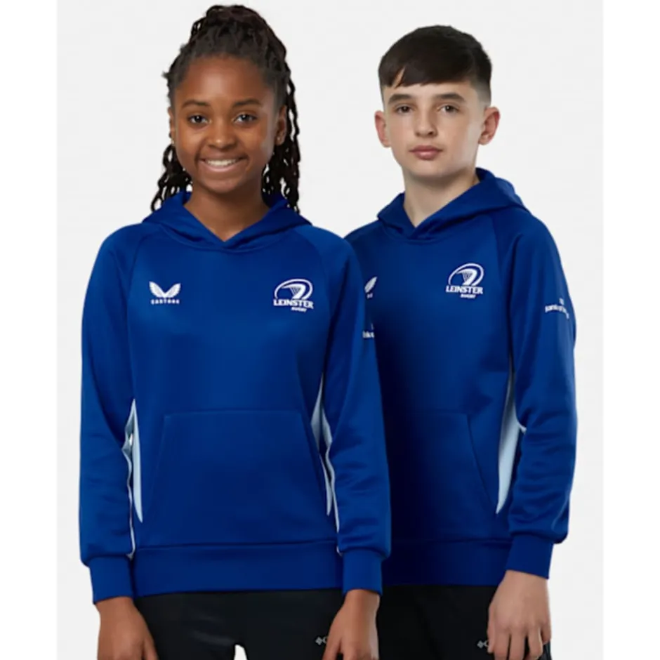 Kids Leinster Rise Pro Hoodie-Castore Hot