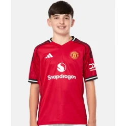 Kids Manchester United 25/26 Home Jersey-adidas Best