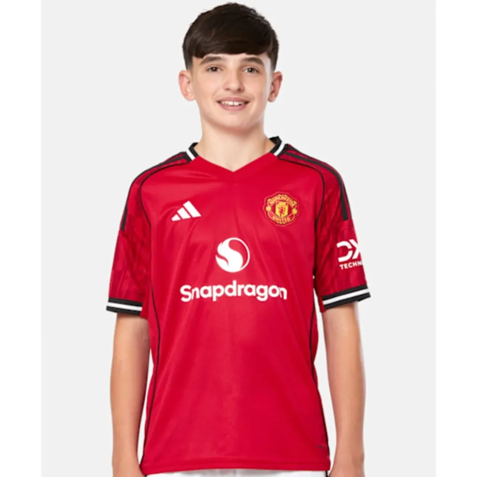 Kids Manchester United 25/26 Home Jersey-adidas Best