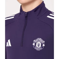 Kids Manchester United Training Half Zip Top-adidas Clearance