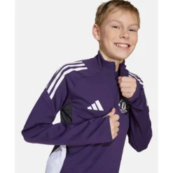 Kids Manchester United Training Half Zip Top-adidas Clearance