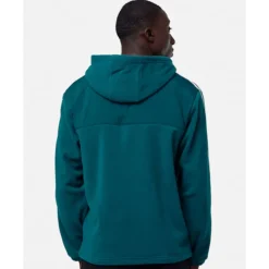 Mens 3 Stripes Full Zip Polar Fleece Hoodie-adidas Originals Best
