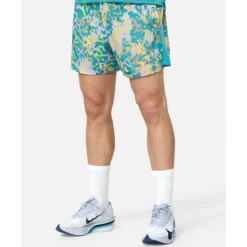 Mens Challenger 5 Inch Print Woven Shorts-Nike Best