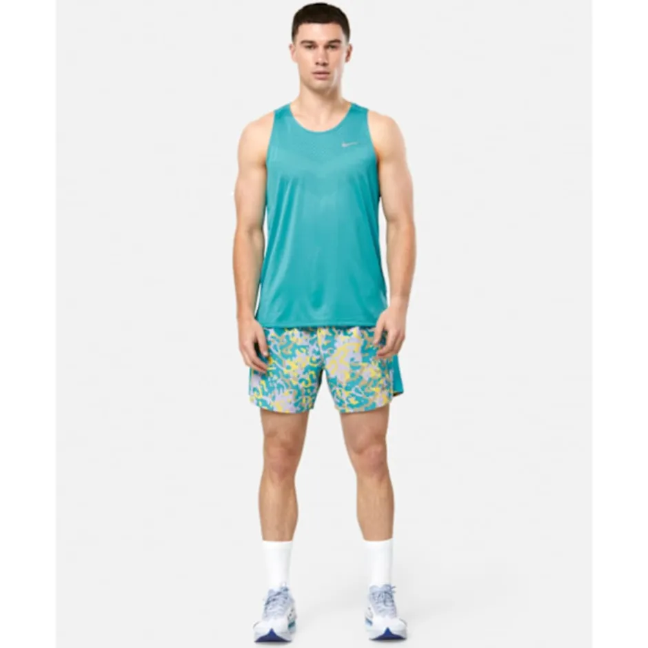 Mens Challenger 5 Inch Print Woven Shorts-Nike Best