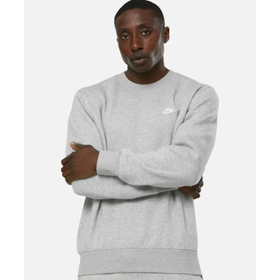 Mens Club Crew Neck Sweatshirt-Nike Clearance