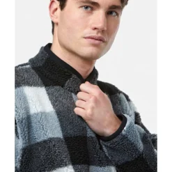 Mens Club Sherpa Half Zip Top-Nike New