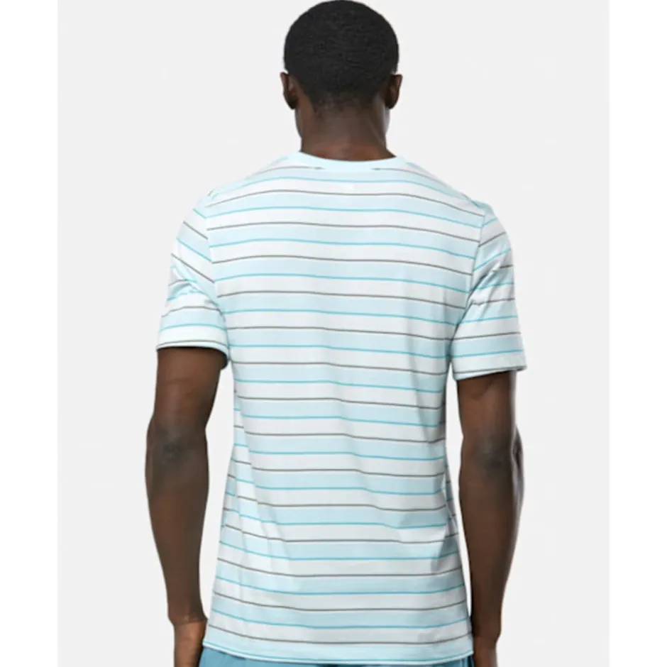 Mens Club Stripe T-Shirt-Nike Fashion