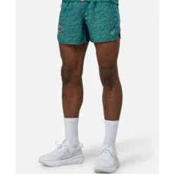 Mens FujiTrail 5Inch Print Short-Asics Sale