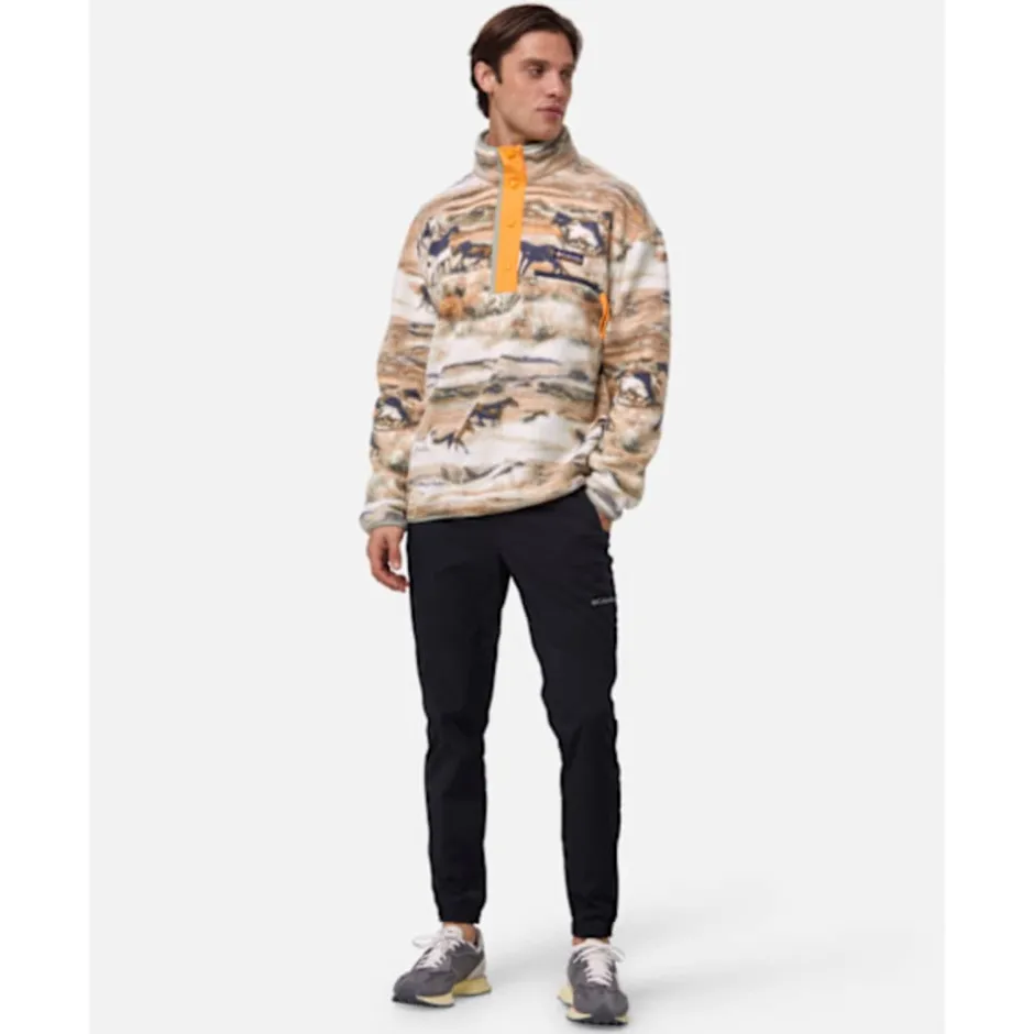 Mens Helvetia Snap Fleece Half Zip Top-Columbia Clearance