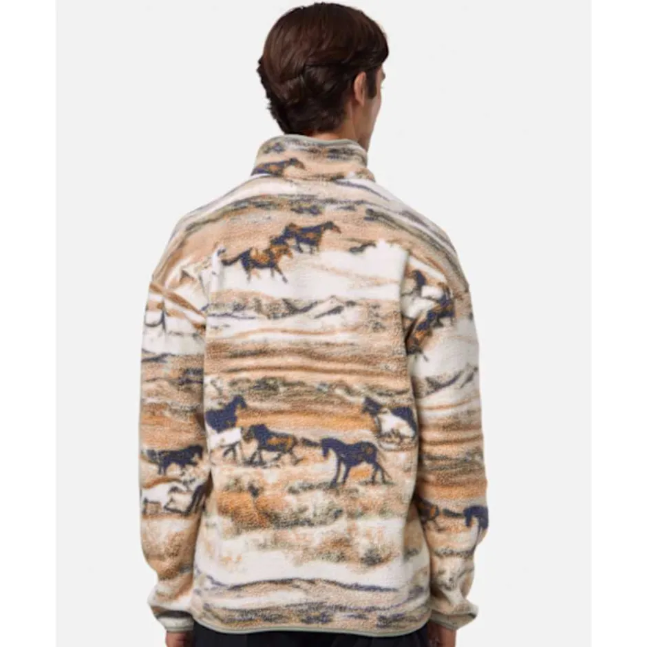 Mens Helvetia Snap Fleece Half Zip Top-Columbia Clearance