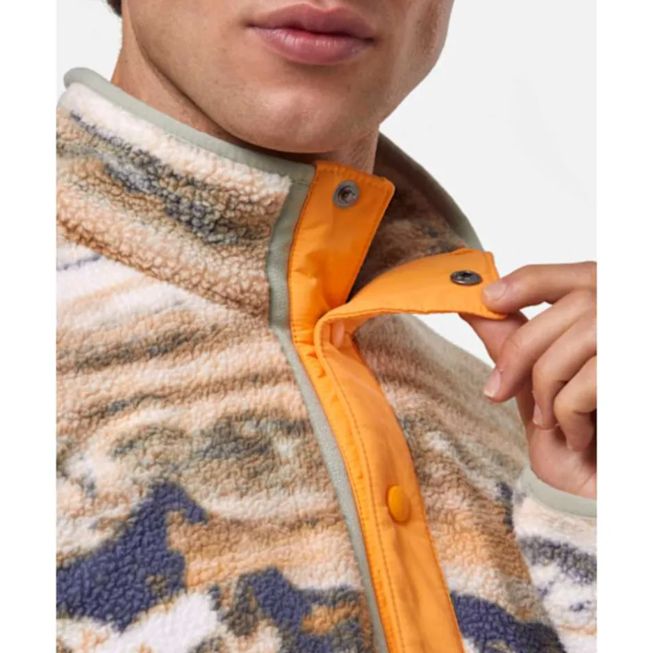 Mens Helvetia Snap Fleece Half Zip Top-Columbia Clearance
