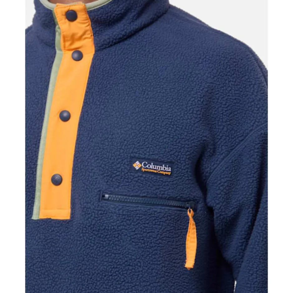 Mens Helvetia Snap Fleece Half Zip Top-Columbia Clearance