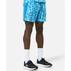 Mens Launch 7 Inch Print Shorts-Under Armour Sale