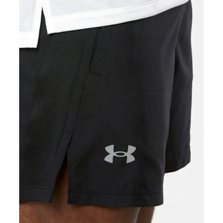 Mens Launch Run 5 Inch Woven Short-Under Armour Fashion