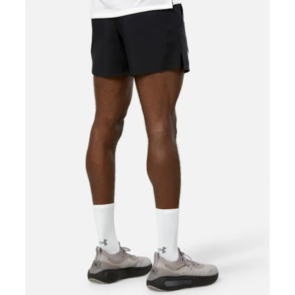 Mens Launch Run 5 Inch Woven Short-Under Armour Fashion