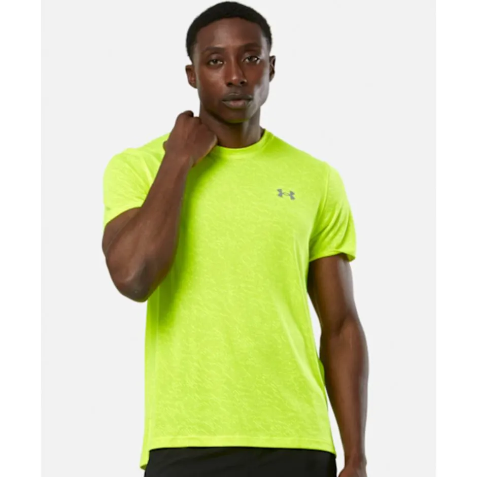 Mens Launch Run Camo T-Shirt-Under Armour Clearance