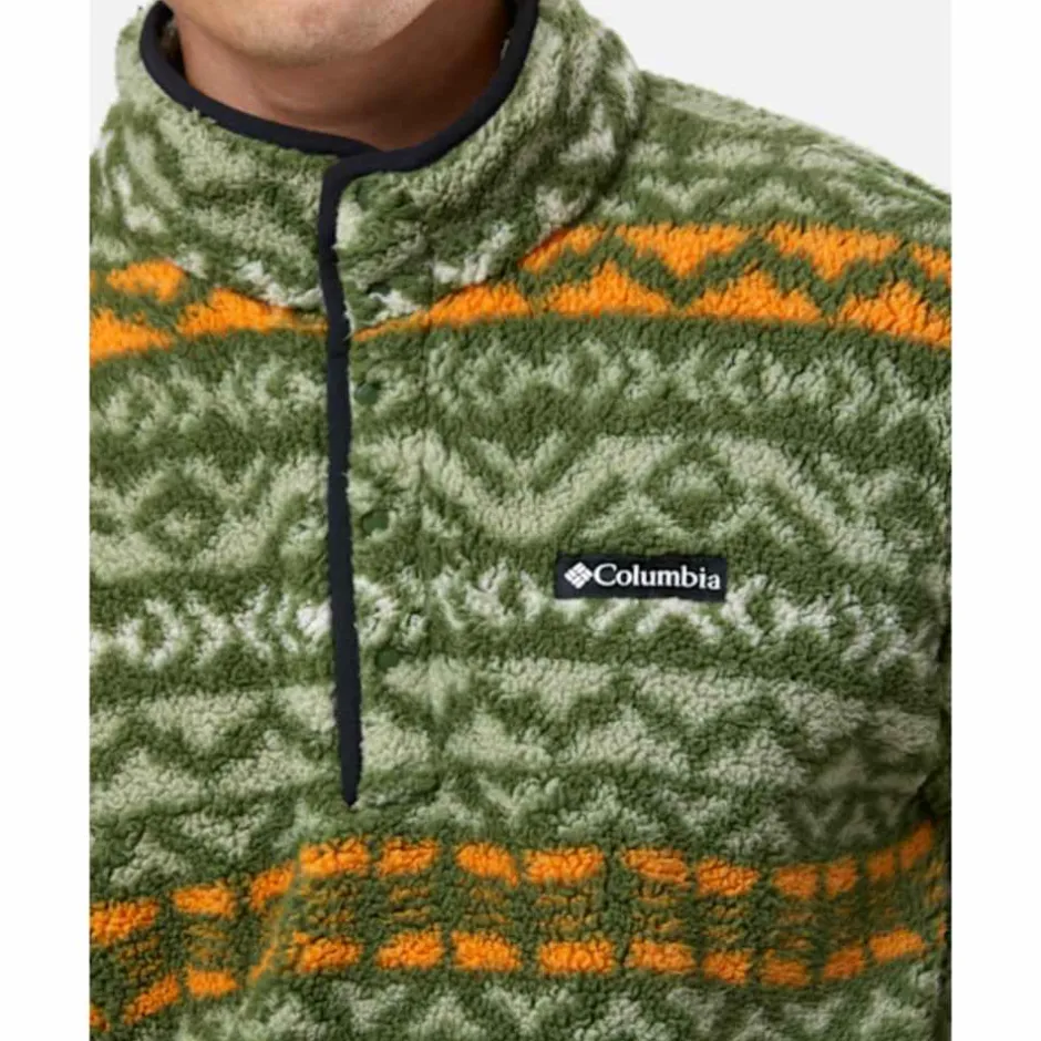 Mens Rugged Ridge Half Snap Top Fleece-Columbia Sale