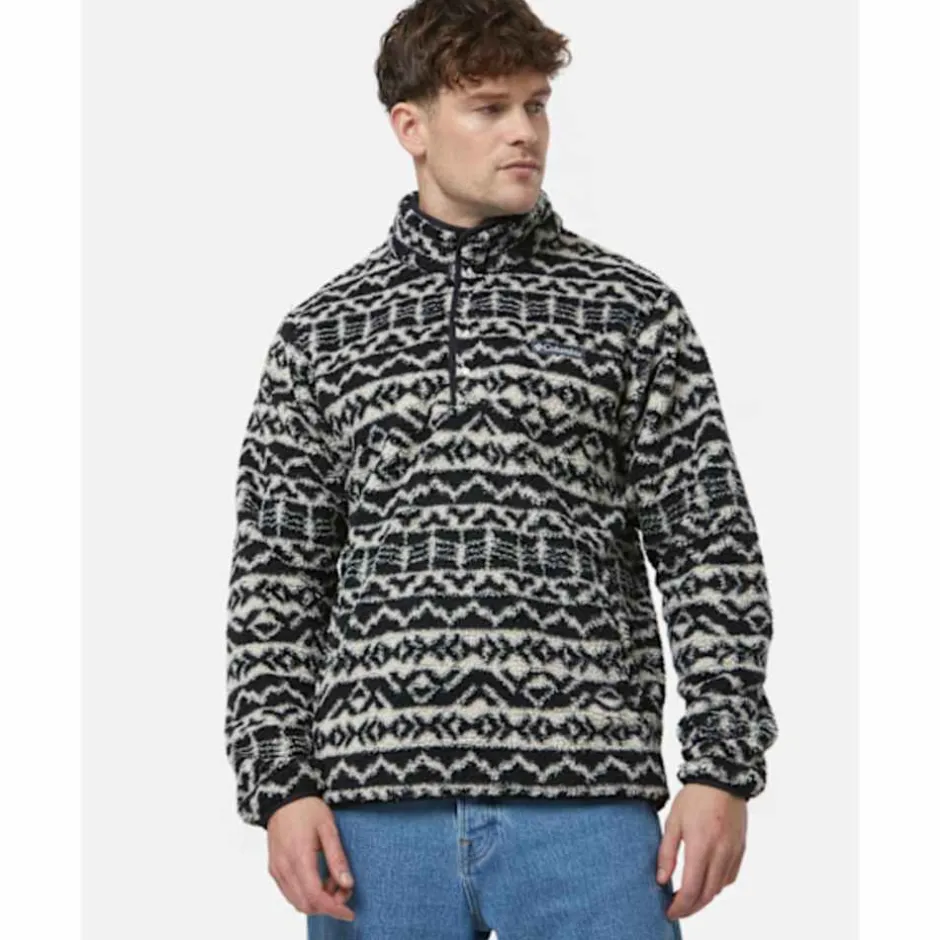 Mens Rugged Ridge Half Snap Fleece-Columbia Fashion