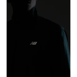 Mens Run Woven Full Zip Jacket-New Balance Clearance
