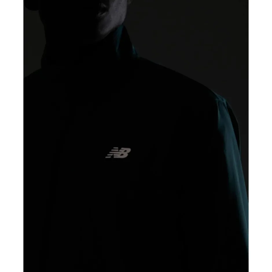 Mens Run Woven Full Zip Jacket-New Balance Clearance