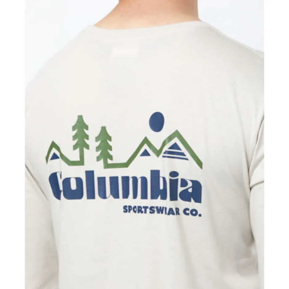 Mens Seasonal Long Sleeved T-shirt-Columbia Outlet