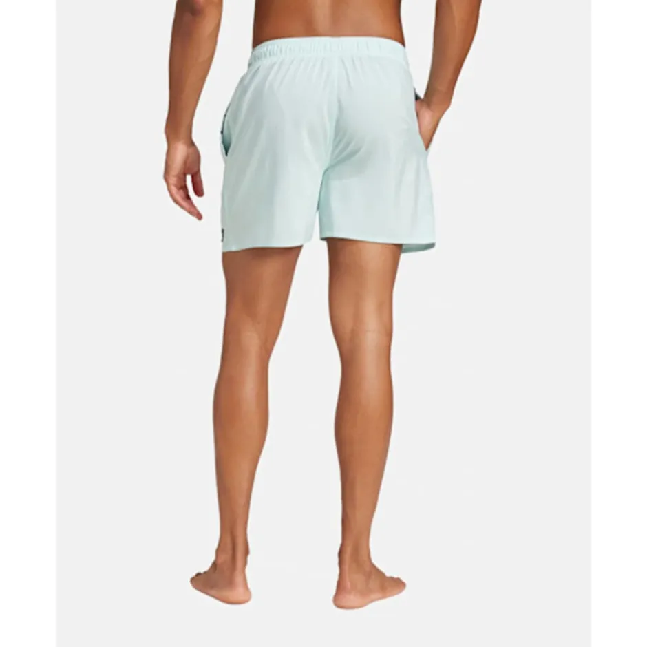 Mens Solid Swim Shorts-adidas New