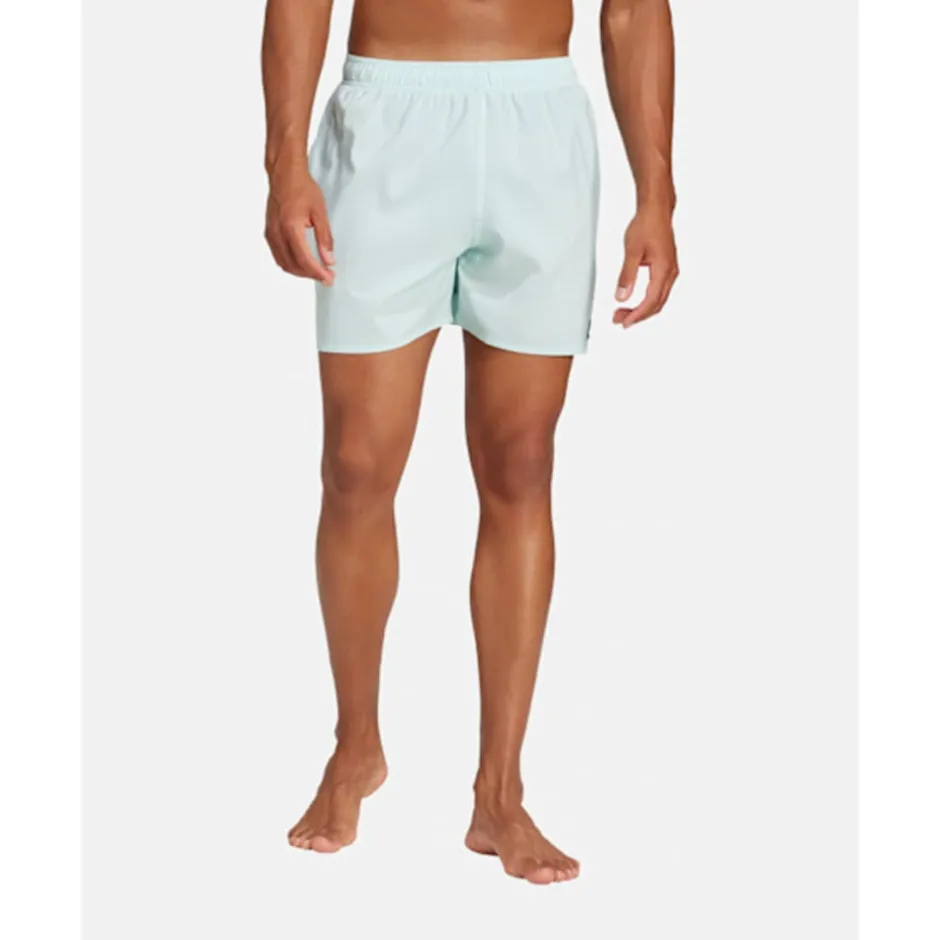 Mens Solid Swim Shorts-adidas New