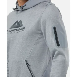 Mens Speed 2.0 Poly Fleece Hoodie-Monterrain Fashion
