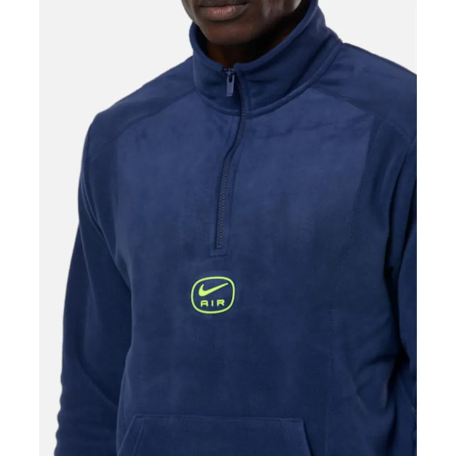 Mens Swoosh Air Polar Fleece Half Zip Top-Nike Best