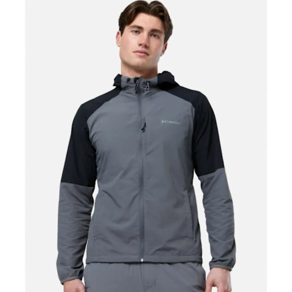 Mens Tech Nylon Jacket-Columbia Hot