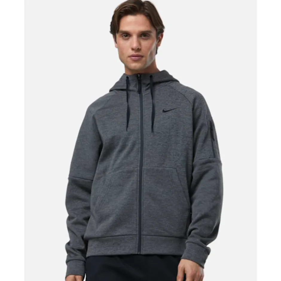 Mens Therma Fleece Full Zip Hoodie-Nike Best