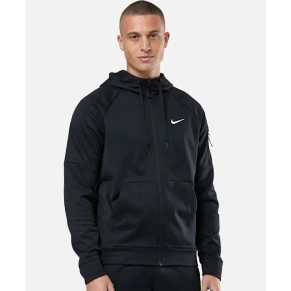 Mens Therma Fleece Full Zip Hoodie-Nike Hot