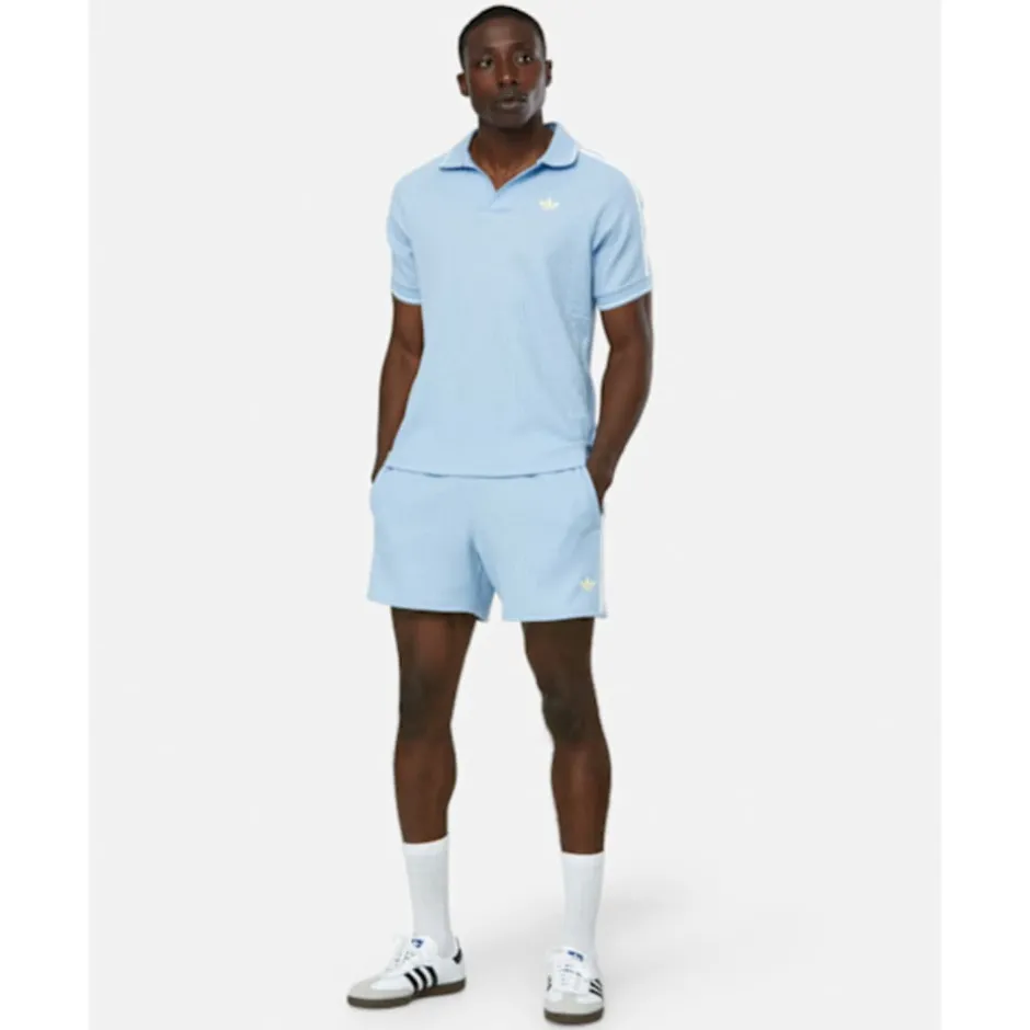 Mens Waffle Polo T-Shirt-adidas Originals Best