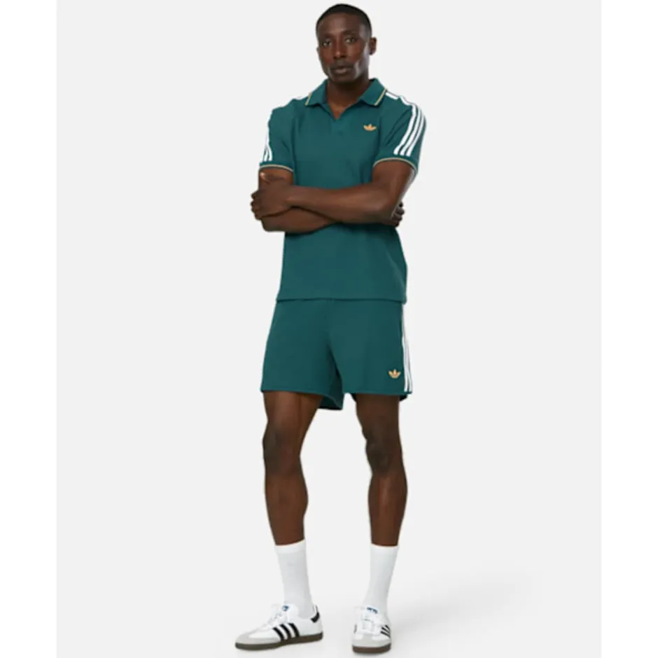 Mens Waffle Polo T-Shirt-adidas Originals Clearance