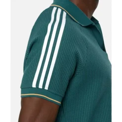 Mens Waffle Polo T-Shirt-adidas Originals Clearance