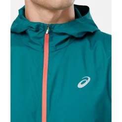 Mens Woven Run Jacket-Asics New