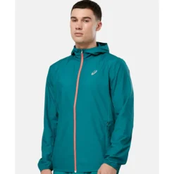Mens Woven Run Jacket-Asics New