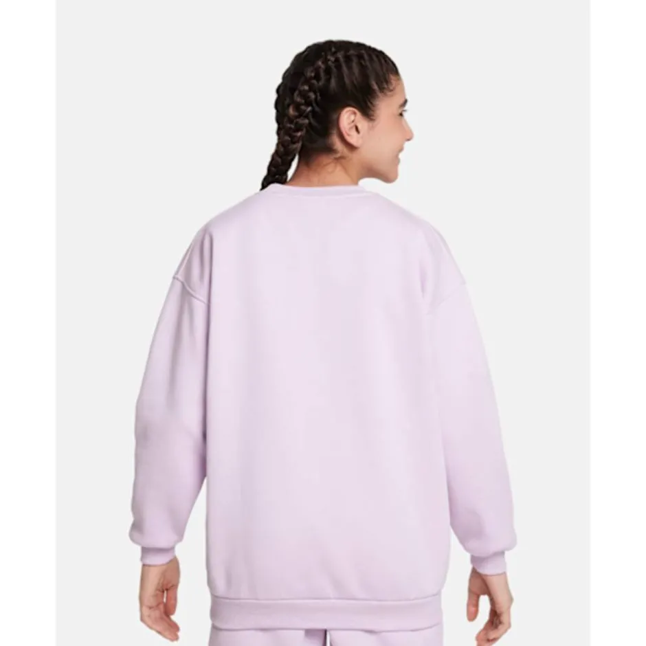 Older Kids Club Fleece Oversized Crew Neck Sweatshirt-Nike Online